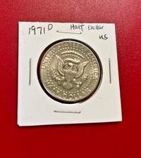 1971 D KENNEDY Mezzo Dollaro -