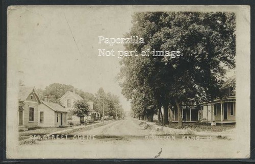 Robinson rppc 1912 - rppc,