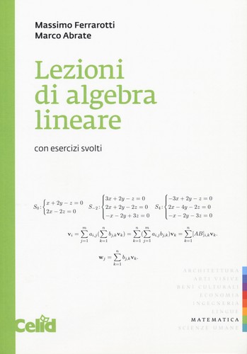 Lezioni algebra lineare - di,