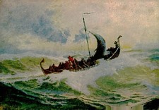 Cartolina d'epoca linea