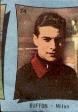 figurina cartonata Calciatori