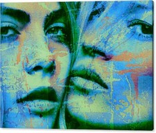 Motivo Kate Moss alluminio