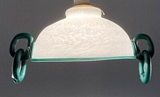 PARALUME IN VETRO DI MURANO,  Ø 230 mm, HAND MADE, RICAMBIO PER LAMPADARI