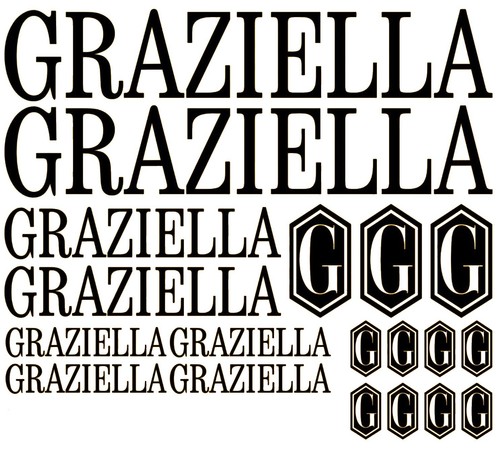 Adesivi graziella restomod - adesivi,