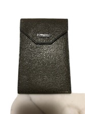 Giorgio ARMANI/VALEXTRA Design Rara Edizione Limitata Vintage Portafoglio Pelle