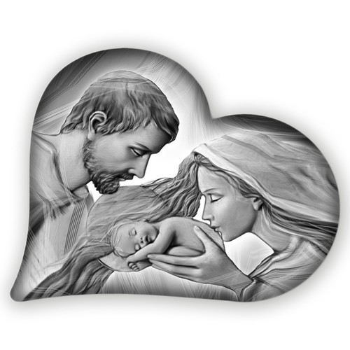 Capezzale sacra famiglia - , in