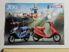 Yamaha JOG 50 scooter 1988 depliant originale INGLESE