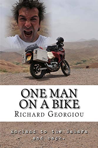 One man bike - man, on