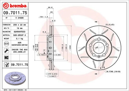Set freni disco - freni, brembo