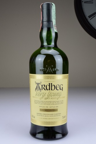 Ardbeg very young - young, distilled