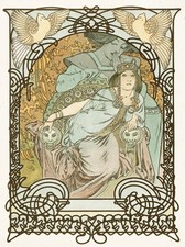 ALPHONSE MUCHA - Princess