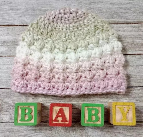 Cappello neonato bimba fatto - bimba, a