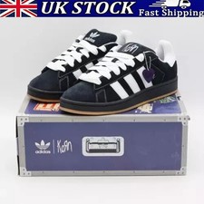 Adidas Korn Originals Campus '00s gomma nera bianca uomo e donna--IG0792