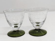 Coppia di bicchieri in Vetro