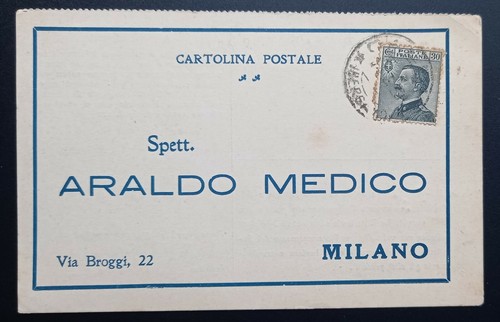 1929 cartolina postale araldo - 1929,