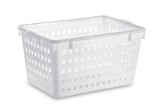 Cesta forata rettangolare - forata,