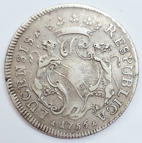 Lucca repubblica scudo 1756 - scudo,