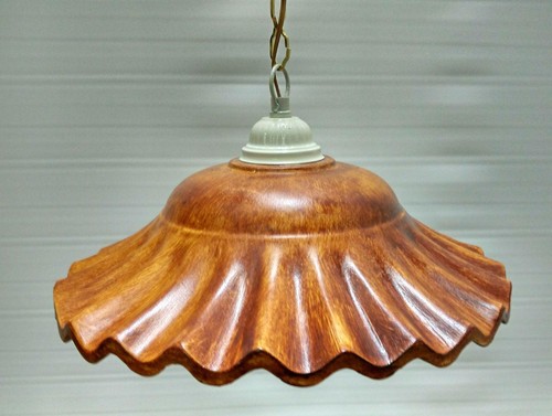 Lampadario rustico luce e27 - lampadario, 1