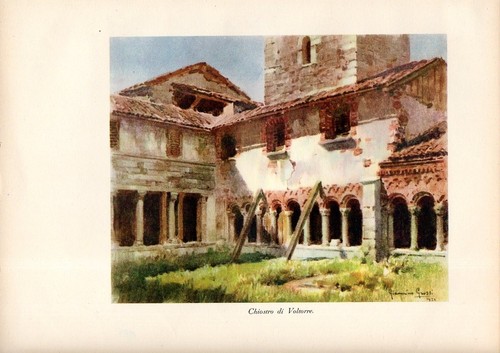 Stampa antica chiostro - stampa,