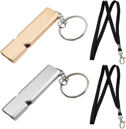 Fischietti alluminio con - fischietti,
