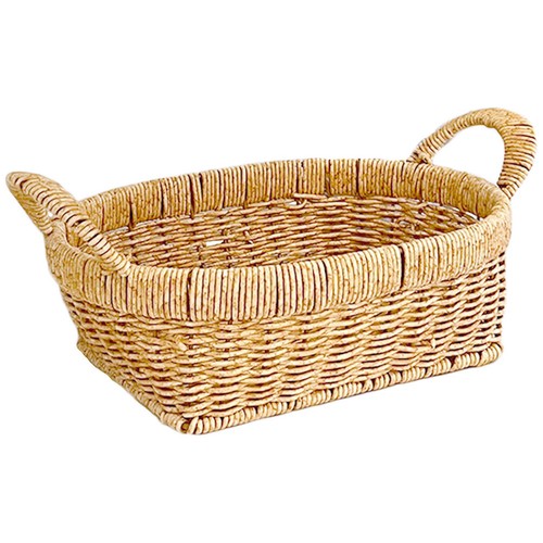 Vassoio rattan simulato - vassoio,
