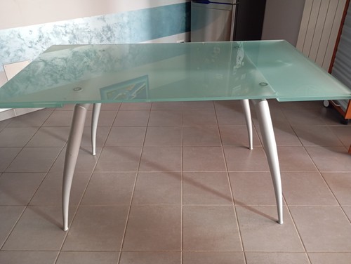 Tavolo allungabile vetro - tavolo,