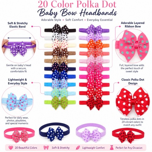 Set pezzi fasce - fasce, capelli