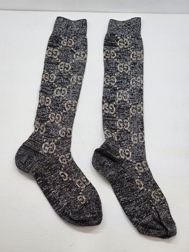 Gucci calze lurex metallizzate - calze,