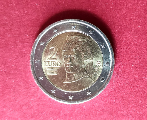 Moneta austria euro 2020 spl - moneta, 2