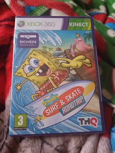 Kinect spongebob surf skate - &,