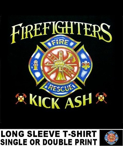 Maglietta firefighters kick - maglietta,