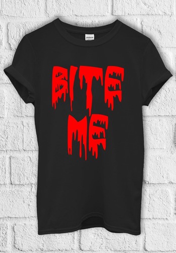 Shirt bite vampire - me,