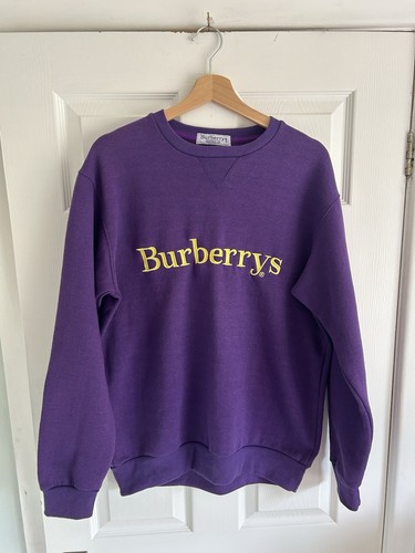 Felpa burberry vintage anni - felpa,