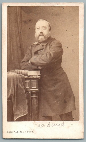 Cdv 1870 gustave - gustave, nadaud