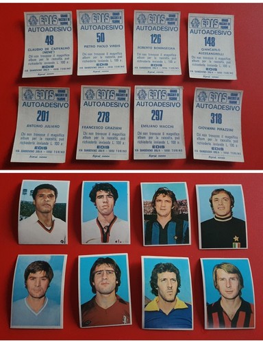 Lotto figurine calciatori - 8,