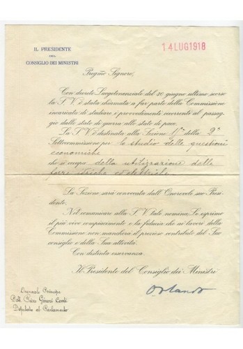 Orlando vittorio emanuele - vittorio,