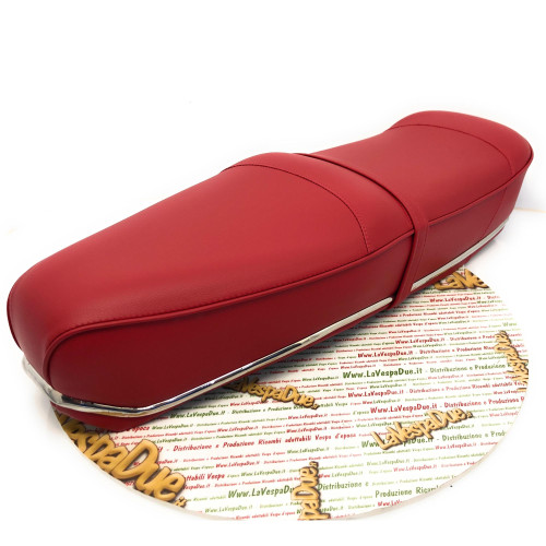 Sella rossa per lambretta 3 - lambretta,
