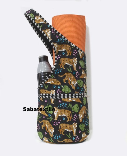 Borsa tote indiana nera tiger - tote,