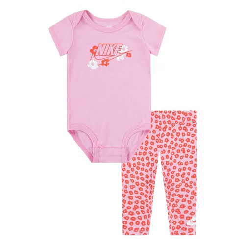Set leggings body floreale