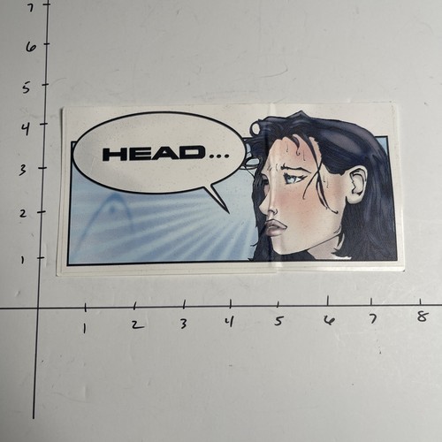 Adesivo vintage head - adesivo,