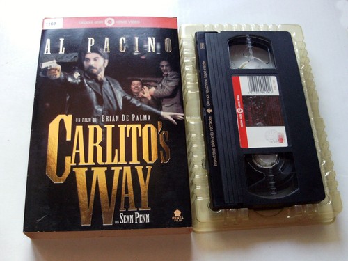 Vhs carlito way al - carlito's, (1993)