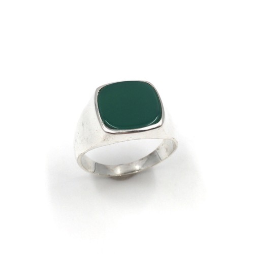 Anello argento 925 - 925, onice