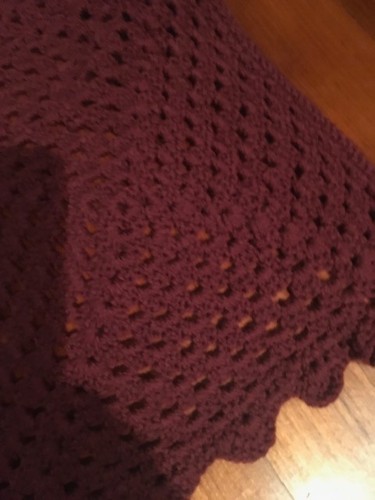 Coperta fatta mano della - a,