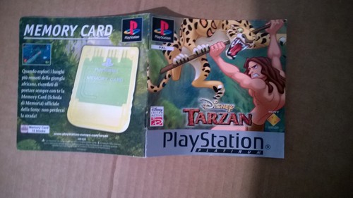 Tarzan disney ps1 gioco sony - tarzan,