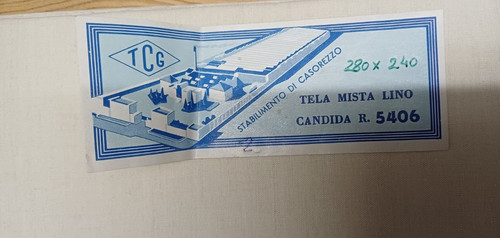 Tela mista lino 280x240cm - tela,