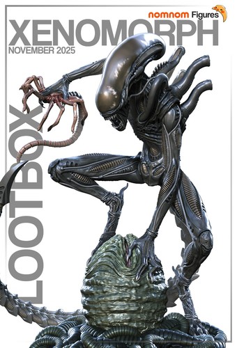 Alien resin model kit - model,