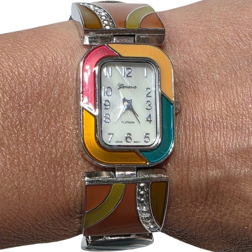 Orologio ginevra tono platino - orologio,