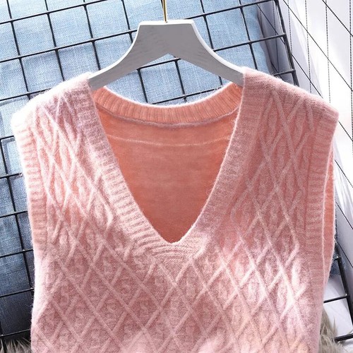 Gilet gilet smanicato maglione