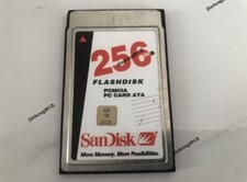 Scheda sandisk 256mb pcmcia - pc,