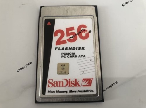 Scheda sandisk 256mb pcmcia - sandisk,